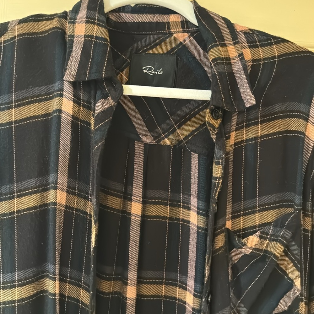 Rails Hunter Plaid Button Down - image 2